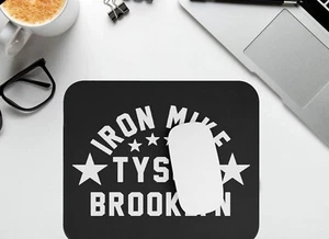 Iron Mike Tyson Brooklyn Boxen Fitnessstudio Logo schwarz Mousepad Mauspad Gaming - Bild 1 von 1