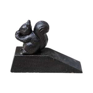 Vintage Cast Iron Door Stopper - Squirrel - Picture 1 of 8