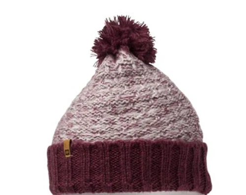 686 Mujer Bella Tejido Pom Gorro (Ciruela) M0WBNE31-PLM Foto 1 de 1