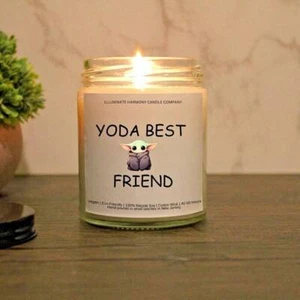 Y*da Best Friend Candle | Best Friend Birthday Present | Best Friend Birthday - Picture 1 of 5