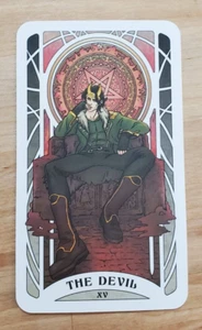 LOKI/LOKI LAUFEYSON- The Devil - 2023 Marvel Comics Tarot card - Picture 1 of 2
