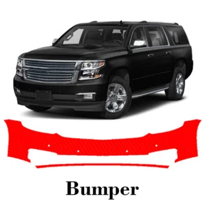 Front bumper PreCut PPF Paint Protection Film For Chevrolet Suburban 2015-2020 - Picture 1 of 7