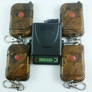 DC12V 1 Channel RF Wireless Remotes 433MHZ Rolling Code HCS301 Relay Receiver - Picture 1 of 5