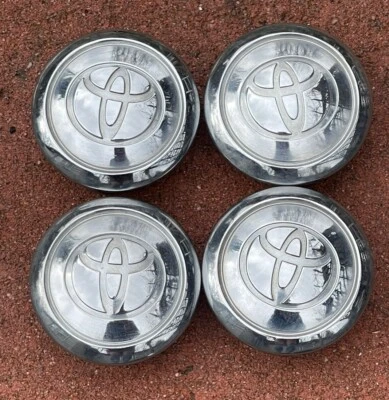 Toyota Prius 2001-2009 Tapacubos Cromo Pacific Juego de 4 Tapacubos Tapacubos Cubierta Foto 1 de 4