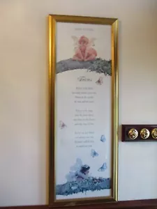 Painting 98x37cm fairies wooden frame - Picture 1 of 6