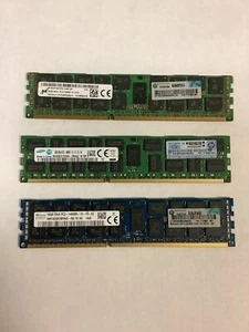 708641-B21 HP 16 GB PC3-14900R DDR3 1866 MHZ MEMORIA 715274-001 712383-081 - Foto 1 di 1