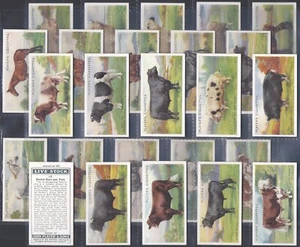PLAYERS-FULL SET- LIVE STOCK 1925 (EIRE 25 CARDS) EXCELLENT - Picture 1 of 4