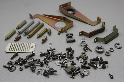 GERBER HS15 Plotter - Lot of Hardware Mounts Bearings Spring Nuts Bolts Screws - Image 1 of 4