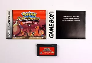 Game Boy Advance GBA Pokémon Mystery Dungeon: Red Rescue Team probado funciona - Imagen 1 de 13