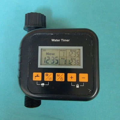 Таймер орошения воды 9 программ синхронизации датчик дождя на батарейках протестирован - Изображение 1 из 4