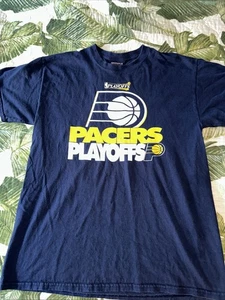 T SHIRT BASKETBALL NBA Indiana Pacers Playoffs Kurzarm - Bild 1 von 3