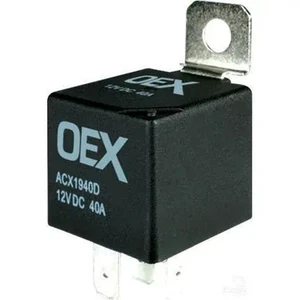 OEX ACX1940DBL Mini Relay 12V 40A 5 Pin - Diode Protected Sealed Normally Open - Picture 1 of 4
