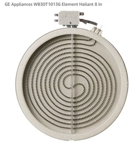 GE WB30T10130 8 inch Haliant Surface Element AP4363599 PS2339867 - Picture 1 of 2