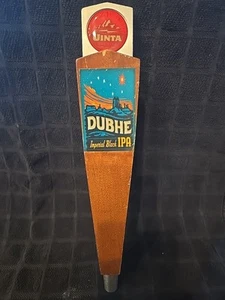 Rare Uinta Brewing Co. Dubhe Imperial Black IPA Beer Tap Handle  - Picture 1 of 2