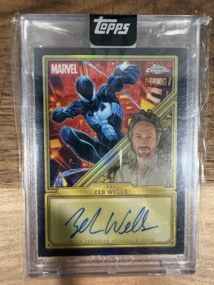 2025 Marvel Mint Artist Auto Zeb Wells /10 - Image 1 of 2