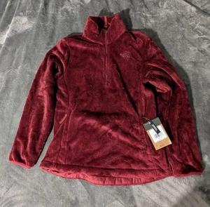 NWT The North Face Women's Osito Fleece Jacket Deep Garnet Red - MEDIUM - Picture 1 of 5