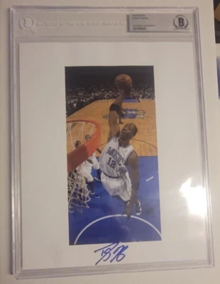 Dwight Howard 8X10 Beckett Authenticated AUTO Orlando Magic - Image 1 of 3
