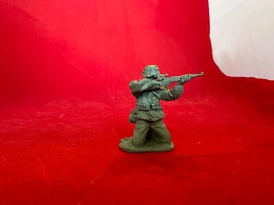 CONTE WW2 FRANCOTIRADOR ALEMÁN SS WEHRMACHT DDAY BULTO PINTADO PELTRE 1/30 Foto 1 de 4