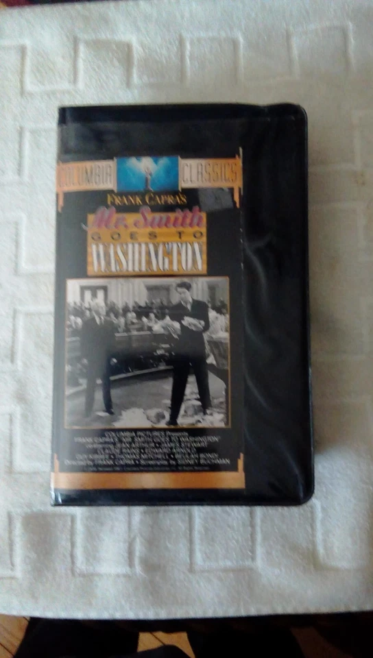 MR SMITH GOES TO WASHINGTON JAMES STEWART COLUMBIA CLASSICS VHS Foto 1 de 1