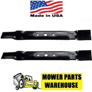 2 NEW REPL JOHN DEERE MOWER BLADES 42" CUT L100 L110 GX20249 GY20567 GX20433 - Picture 1 of 1
