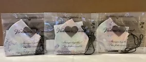 Paquete de 3 Máscaras Faciales Lavables Pastel Arco Iris Reutilizables *Nuevas* - Imagen 1 de 6