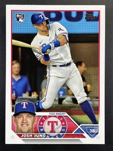 2023 Topps Series 2 Josh Jung #529 RC Rookie Card Texas Rangers - Picture 1 of 2