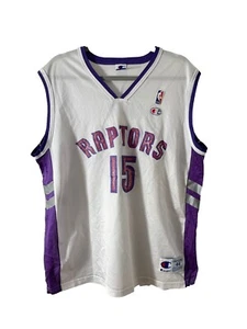 Vintage champion toronto raptor vince carter Jersey size 44 Xl - Picture 1 of 5