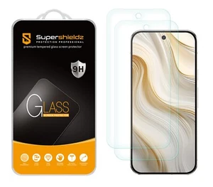 [2-Pack] Supershieldz Tempered Glass Screen Protector for Google Pixel 9a - Picture 1 of 5