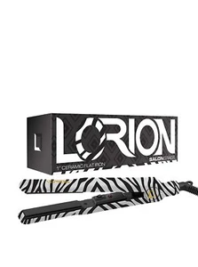 Lorion COLOR POP Professional Salon Grade 1" Diamond Flat Iron Zebra - Picture 1 of 1