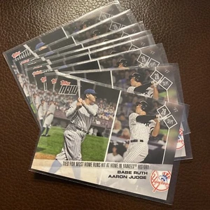 2017 Topps Now Aaron Judge Babe Ruth 669 Rookie Rc NY YANKEES QUANTITY AVAILABLE - Picture 1 of 3