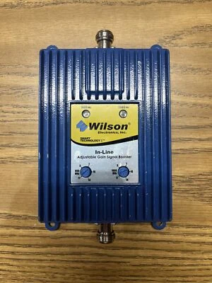 Amplificador de señal de ganancia ajustable Wilson Electronics modelo 276215 800/1900 MHz 75Oh Foto 1 de 4