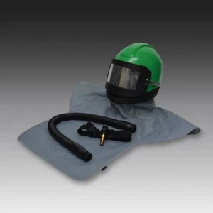 New NOVA 2000 Fresh Air Fed Sandblasting Helmet Sand Blast Hood For Shotblasting - Picture 1 of 1