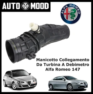 Manicotto tubo turbo Collegamento Da Turbina Debimetro Alfa Romeo 147 1.9 GT - Foto 1 di 2