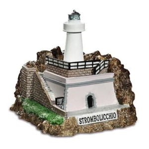 Italienischer Leuchtturm Strombolicchio 10cm - Picture 1 of 1
