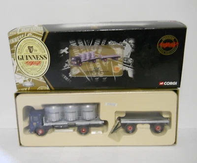 Corgi Leyland Super Comet Platform Lorry Trailer & Vats Guinness 1:50 - Image 1 of 4