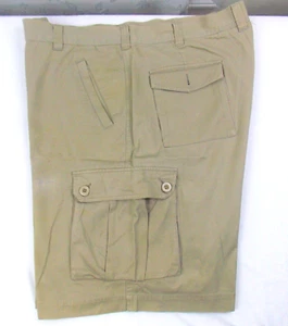 Drill Clothing Co. Cargo Shorts Men Size 46 -3XL Tan Beige Cotton BIG & TALL - Picture 1 of 8