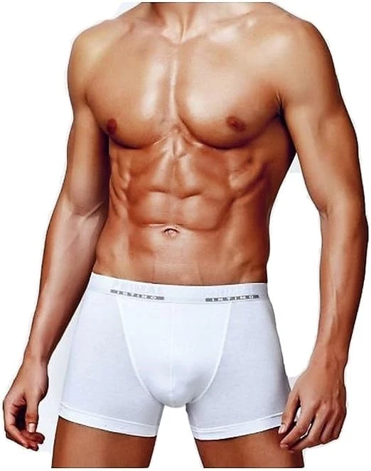 PRIMAL 6 Boxer Uomo in Cotone BIELASTICO Elastico ESTERNO 3200 - Immagine 1 di 1