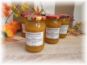 2x BIO * Kürbismarmelade mit Apfel & Orange, Zimt & Kardamom * 315 ml * 08/'25 - Bild 1 von 4