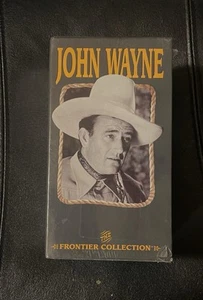 John Wayne Frontier Collection 3 VHS Set With 6 Of His Movies - Picture 1 of 4
