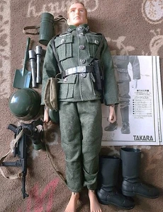 Takara Combat Joe Combat Joe German Soldier Military Action Figure, Japanese - Picture 1 of 2