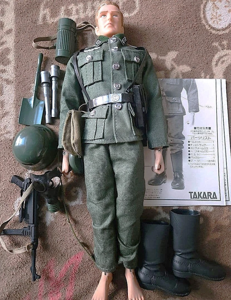Takara Combat Joe Combat Joe German Soldier Military Action Figure, Japanese - Image 1 of 2
