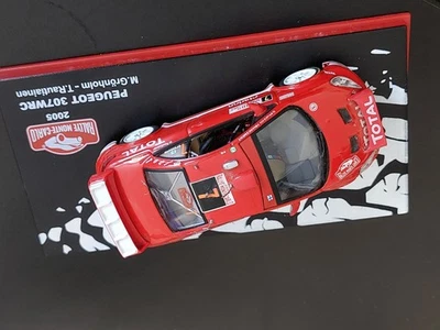 Peugeot 307WRC N°7 Rallye Monte Carlo 2005 Altaya échelle 1/43 - Photo 1/4