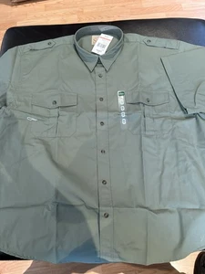 Cabela's Safari Series Shirt Mens 3XL Grasslands Reg Short  Sleeve Bnwt’s - Picture 1 of 10