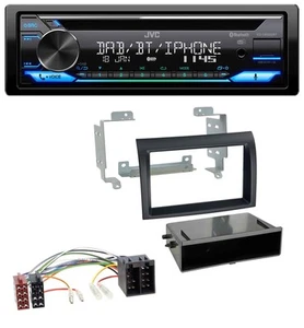 JVC Bluetooth MP3 USB DAB CD Autoradio für Fiat Ducato (2006-2010) schwarz - Bild 1 von 8