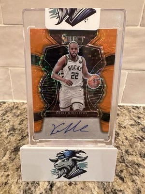 KHRIS MIDDLETON 2022-23 Panini Select Premier Level #128 Naranja Prizm 10/30 Foto 1 de 2