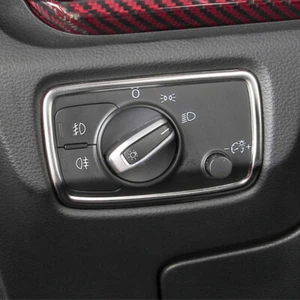 Car Front Headlight Switch Button Frame Decoration For Audi A3 8V 2013-2019 - Picture 1 of 7