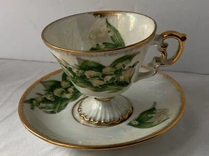 Royal Albert England The Lily of The Valley May Flower Tea Cup and Saucer Set - Picture 1 of 11