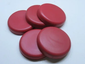 (NUEVO - Lote de 5) Cubierta roja con botón pulsador ALLEN BRADLEY 800P-NCR 800PNCR - Imagen 1 de 2