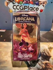 Disney Lorcana Das erste Kapitel Bernstein/Amethyst Sealed Starter Deck - Bild 1 von 2