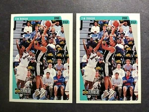 1997-98 UD Collector's Choice Tim Duncan Rookie #323 4 Card Lot - Picture 1 of 4